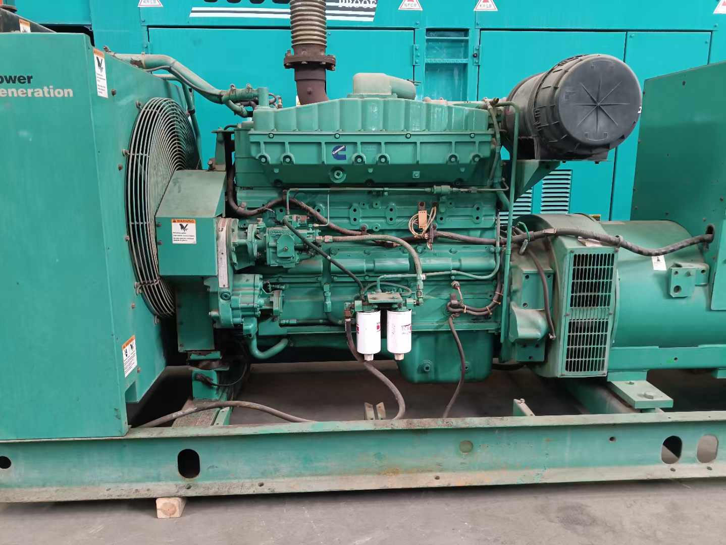 古交过载会对 600kW 柴油发电机组造成哪些损害?
